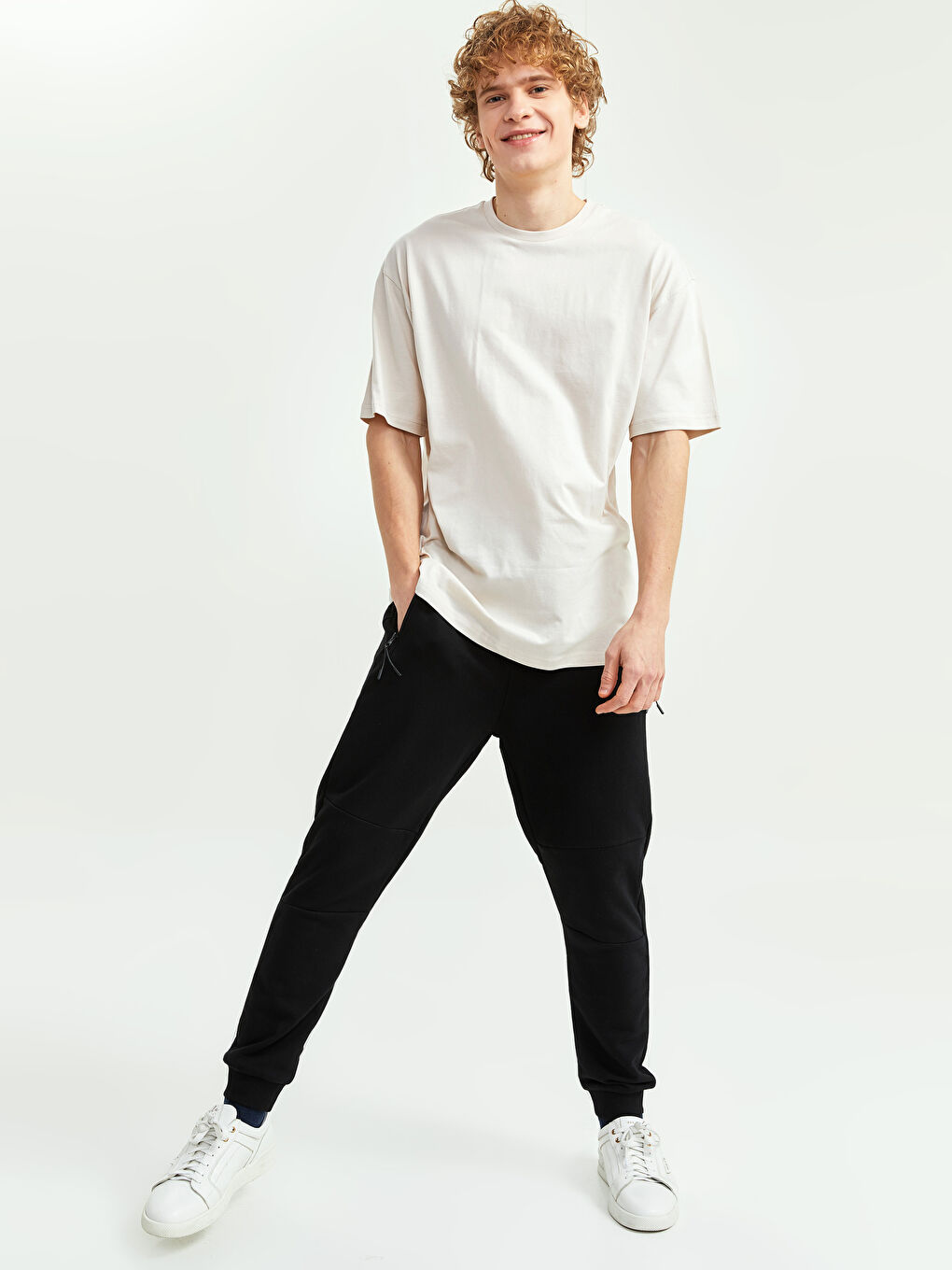 Oversize Crew Neck Short Sleeve Jersey Men's T-Shirt-3