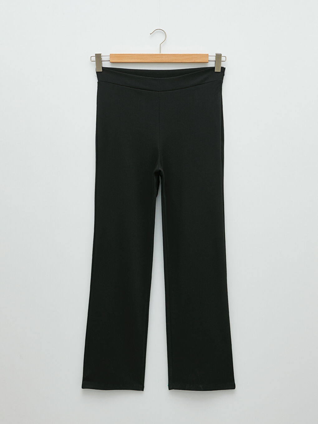 Ženske pantalone velikih dimenzija sa elastičnim strukom i ravnim krojem-5