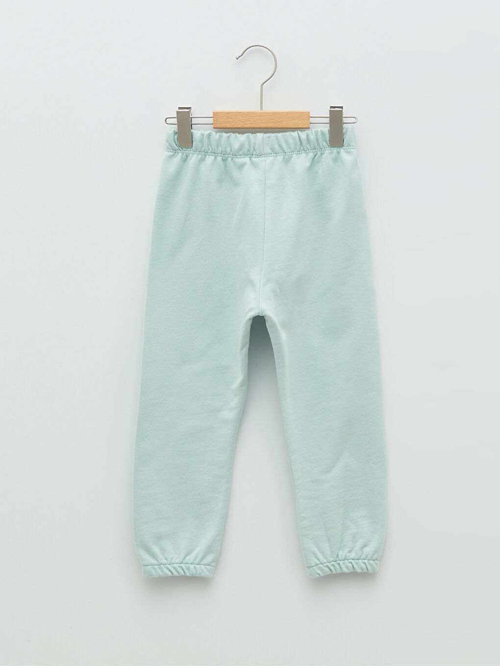 Elastic Waist Basic Baby Girl Jogger Sweatpants-1