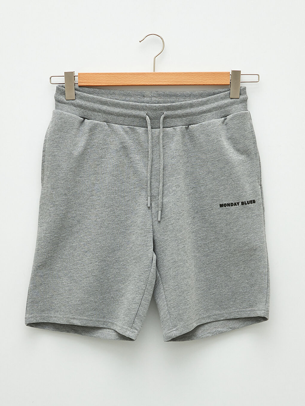 Gri Standart Kalıp Erkek Şort-6