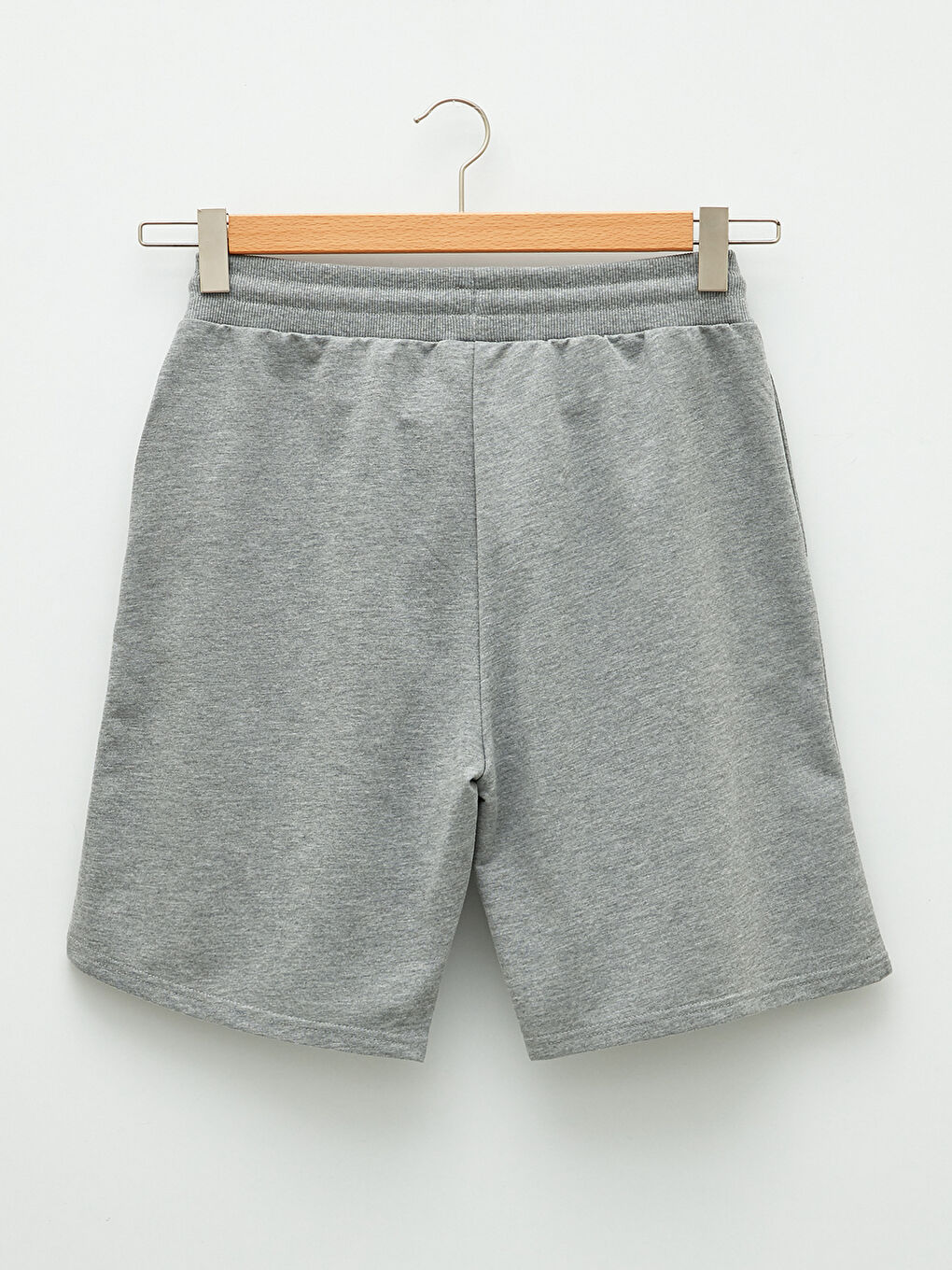 Gri Standart Kalıp Erkek Şort-7