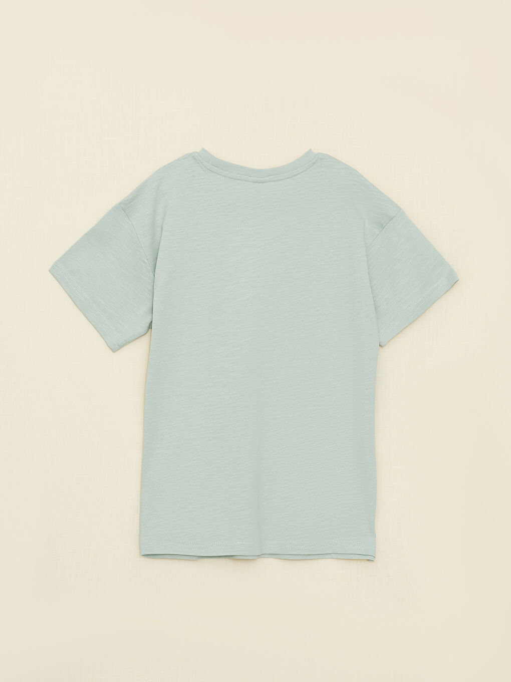 Crew Neck Printed Short Sleeve Boys' T-Shirt -S2FS56Z4-FKS