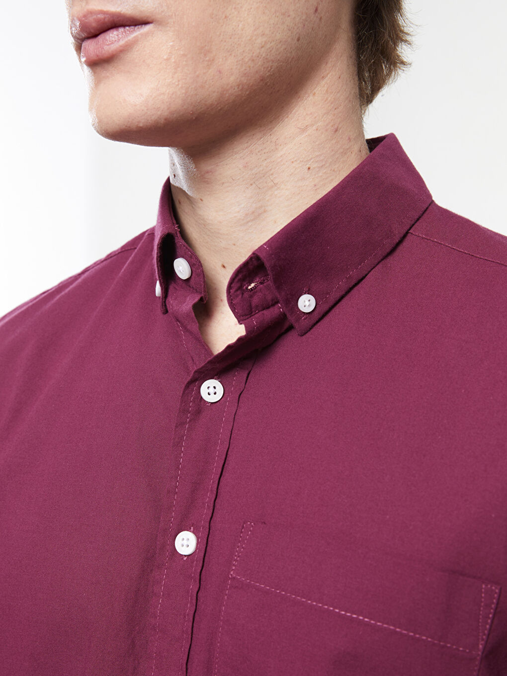 Regular Fit Short Sleeve Men's Shirt-3