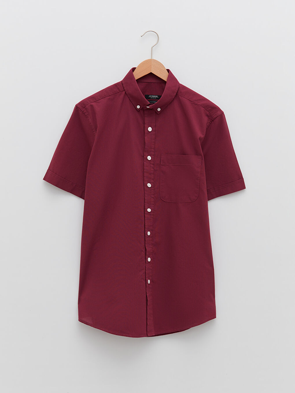 Regular Fit Short Sleeve Men's Shirt-5