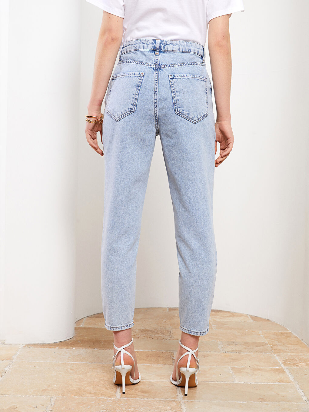 High Waist Standard Fit Pocket Detailed Women's Rodeo Jeans-5