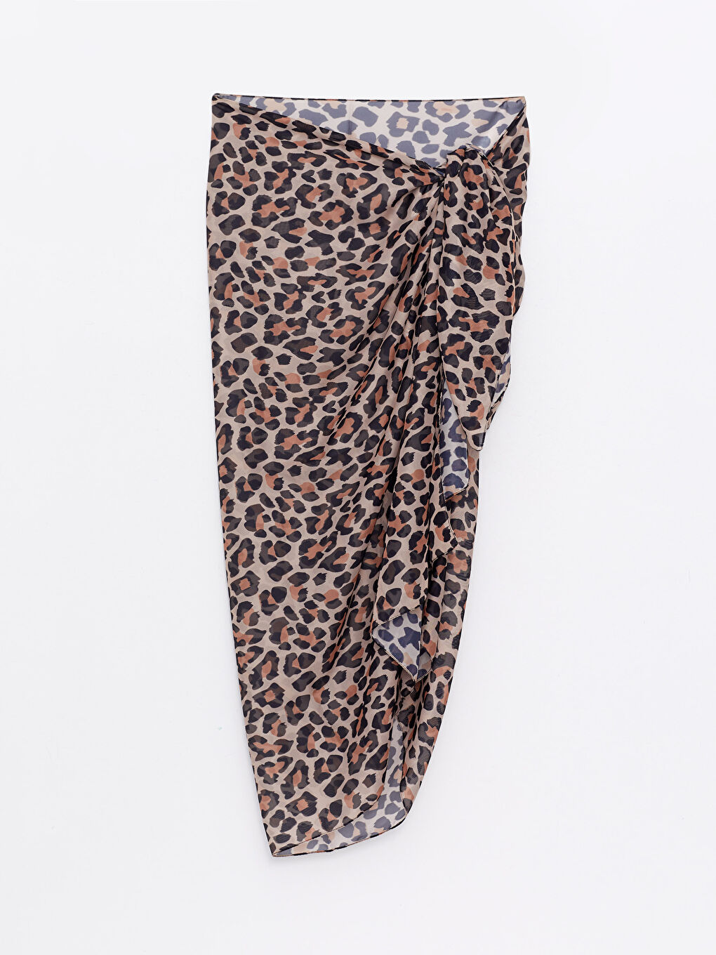 Paréo Pour Femmes En Mousseline De Soie Imprimée À Nouer À La Taille-5