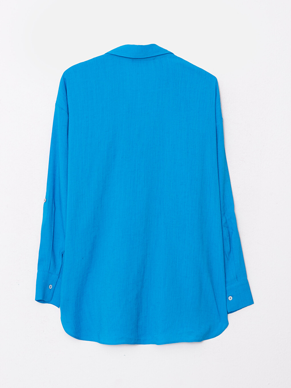 Chemise Boutonnée À Manches Longues Régulière Pour Femmes-6
