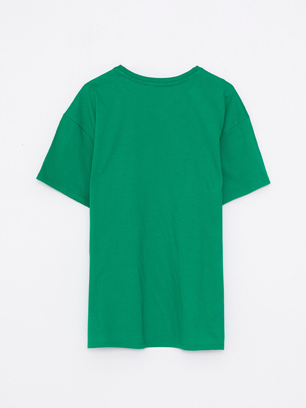 Crew Neck Embroidered Short Sleeve Cotton Women's T-Shirt-6