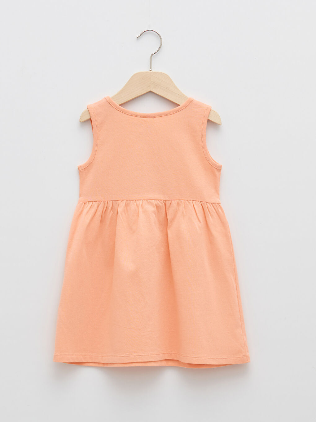 فستان للبنات الرضع بطبعة ميني ماوس برقبة دائرية-1