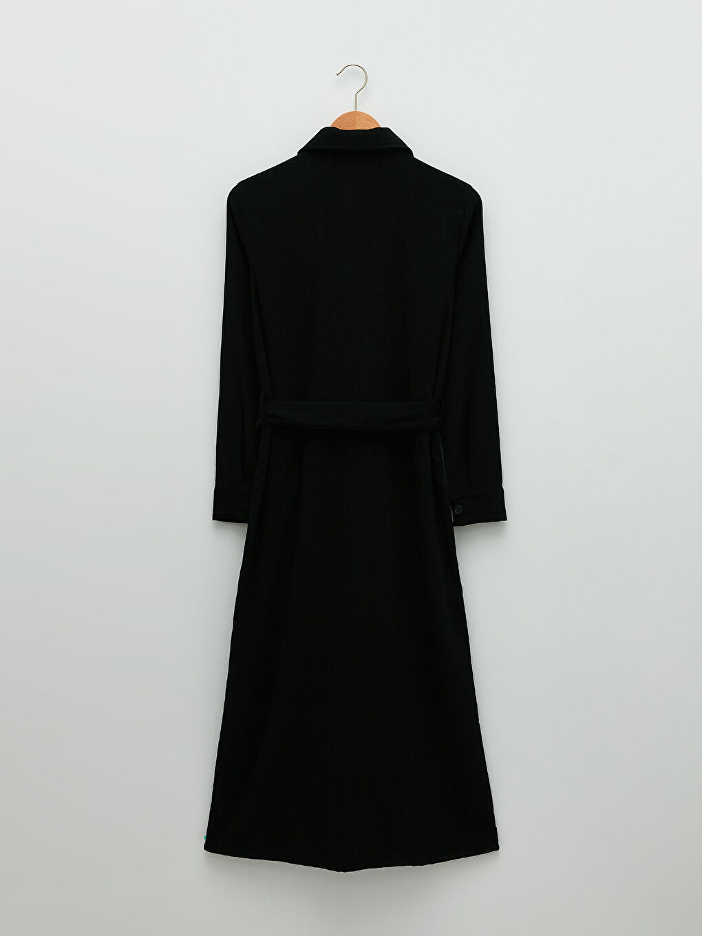 Front Button Closure Straight Long Sleeve Women's Shirt Shirt Dress -S2FV03Z8-RQL
