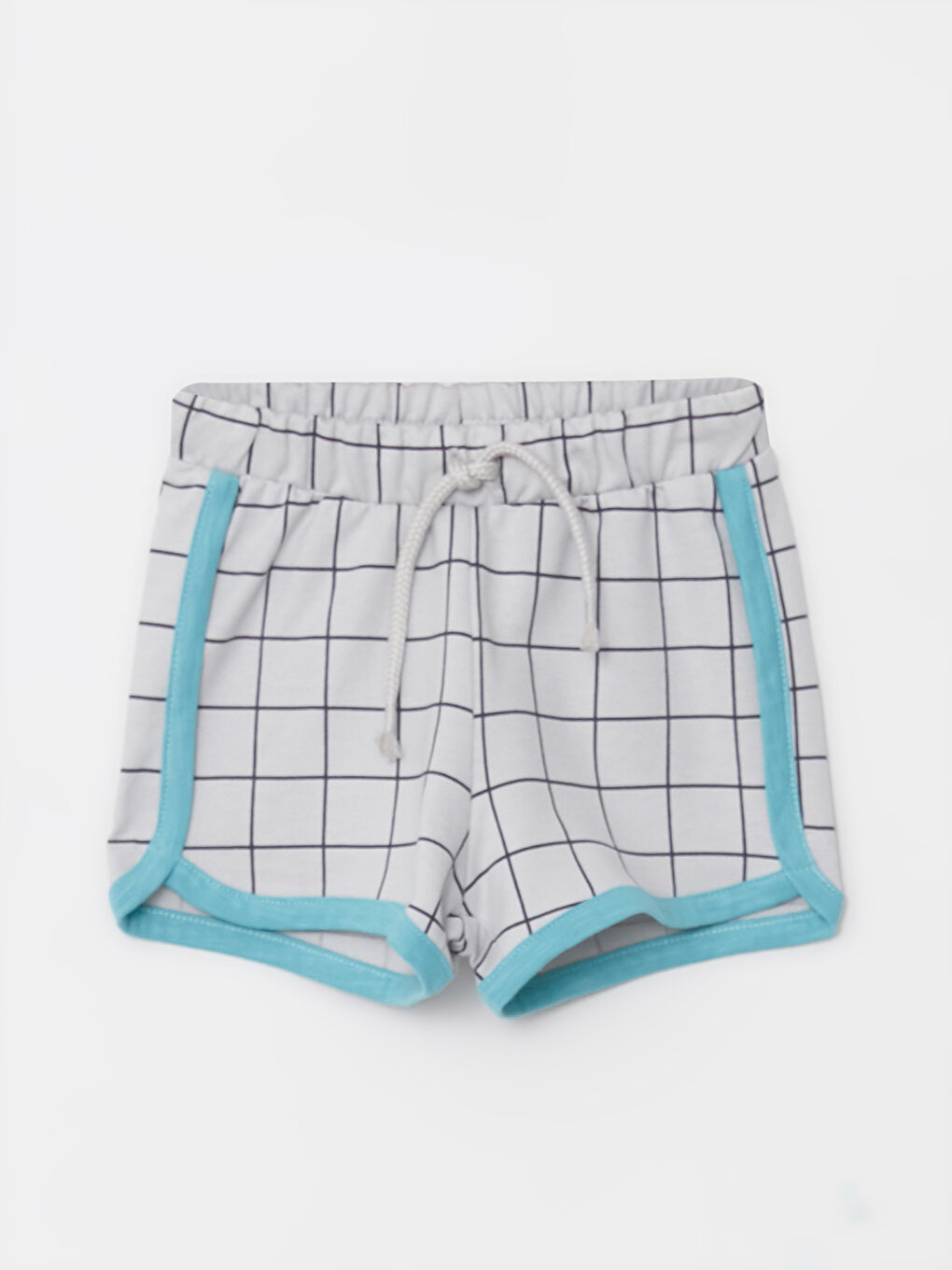 Bisiklet Yaka Kısa Kollu Baskılı Pamuklu Erkek Bebek Tişört ve Şort 2'li Takım-2