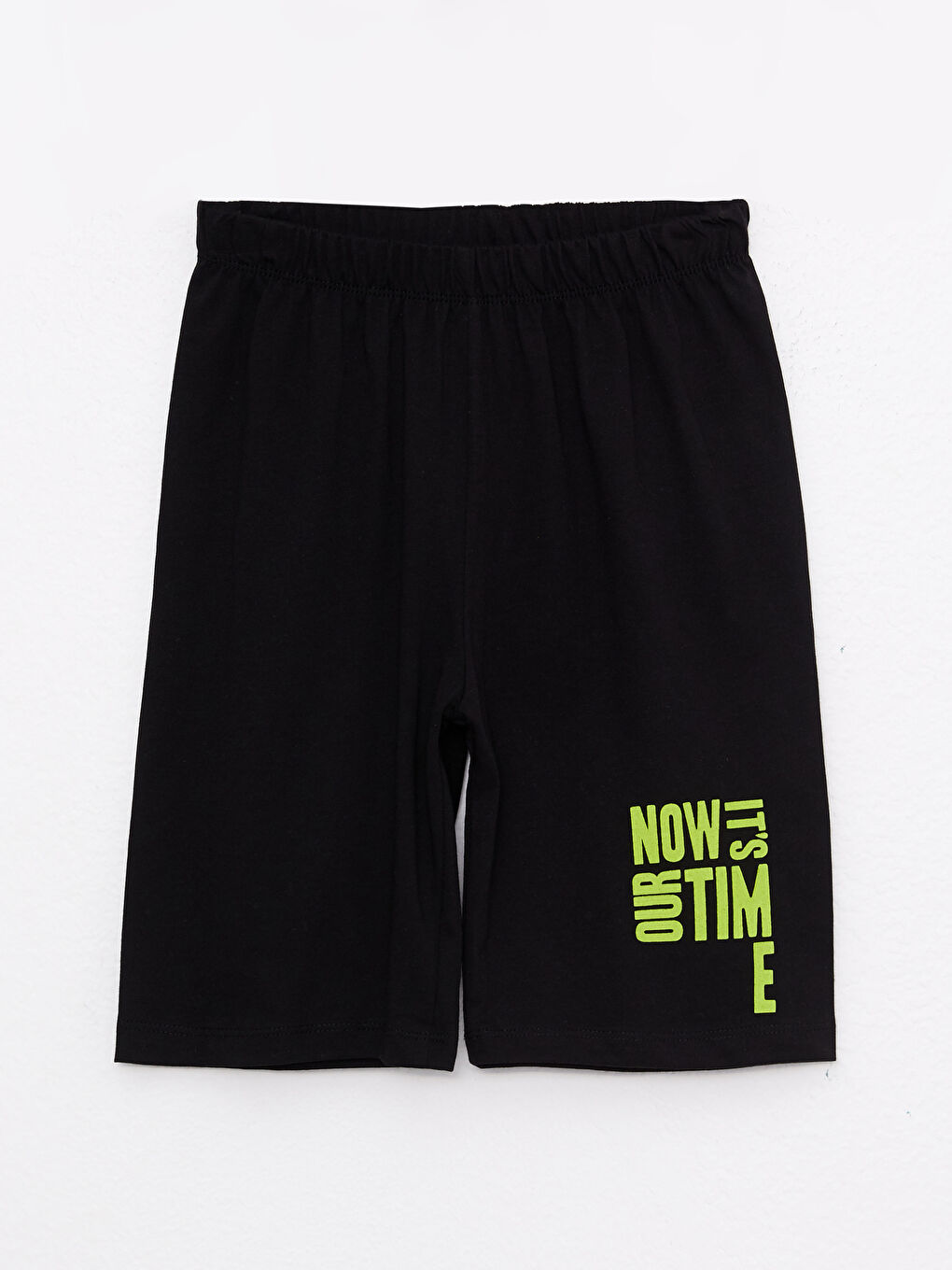 LCW Kids Elastic Waist Printed Cotton Boy Pajamas Shorts 2 Pieces -S2FV46Z4-CVL
