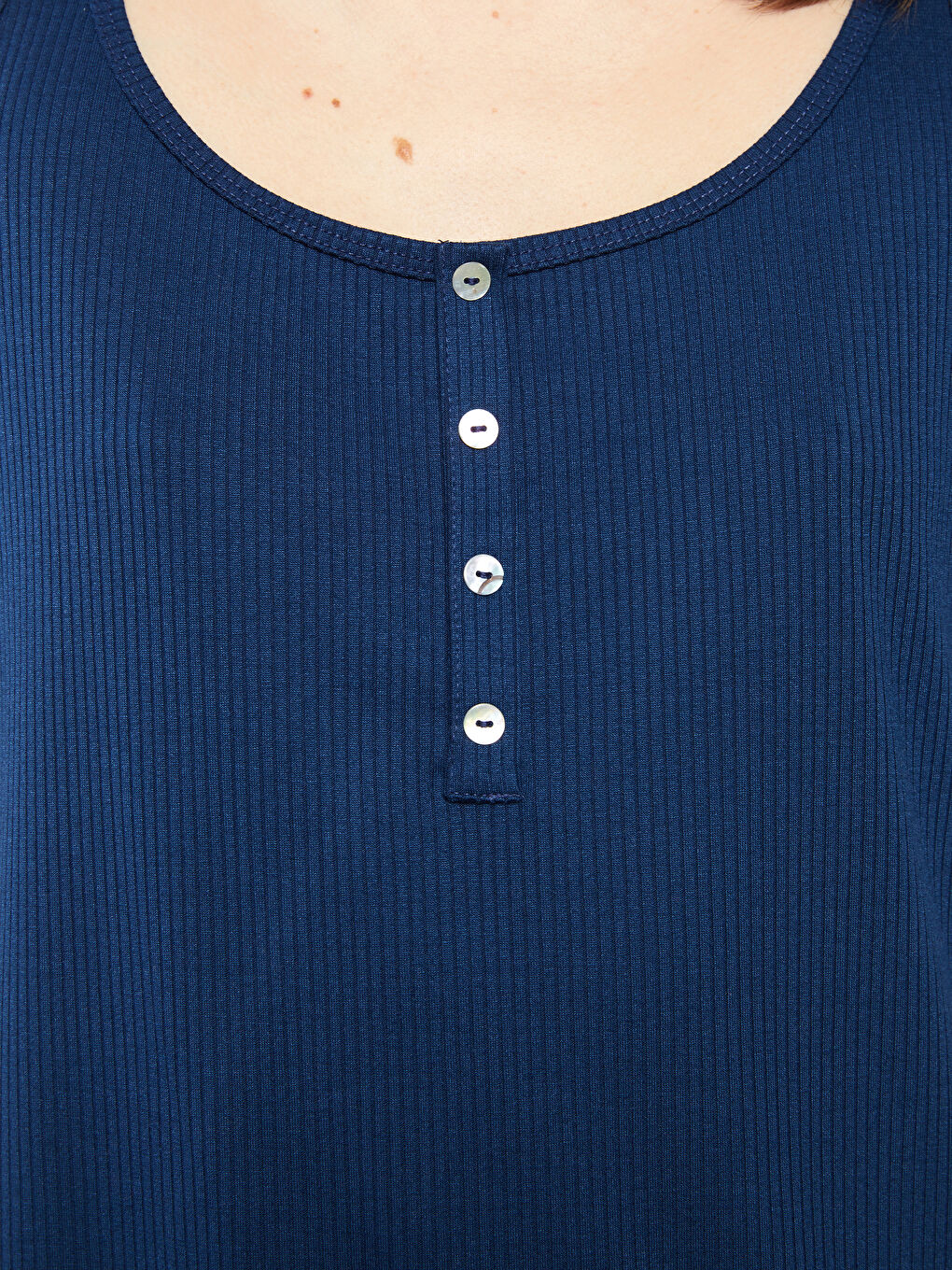 Female U-Neck Plain Singlet -S2FV81Z8-JC7