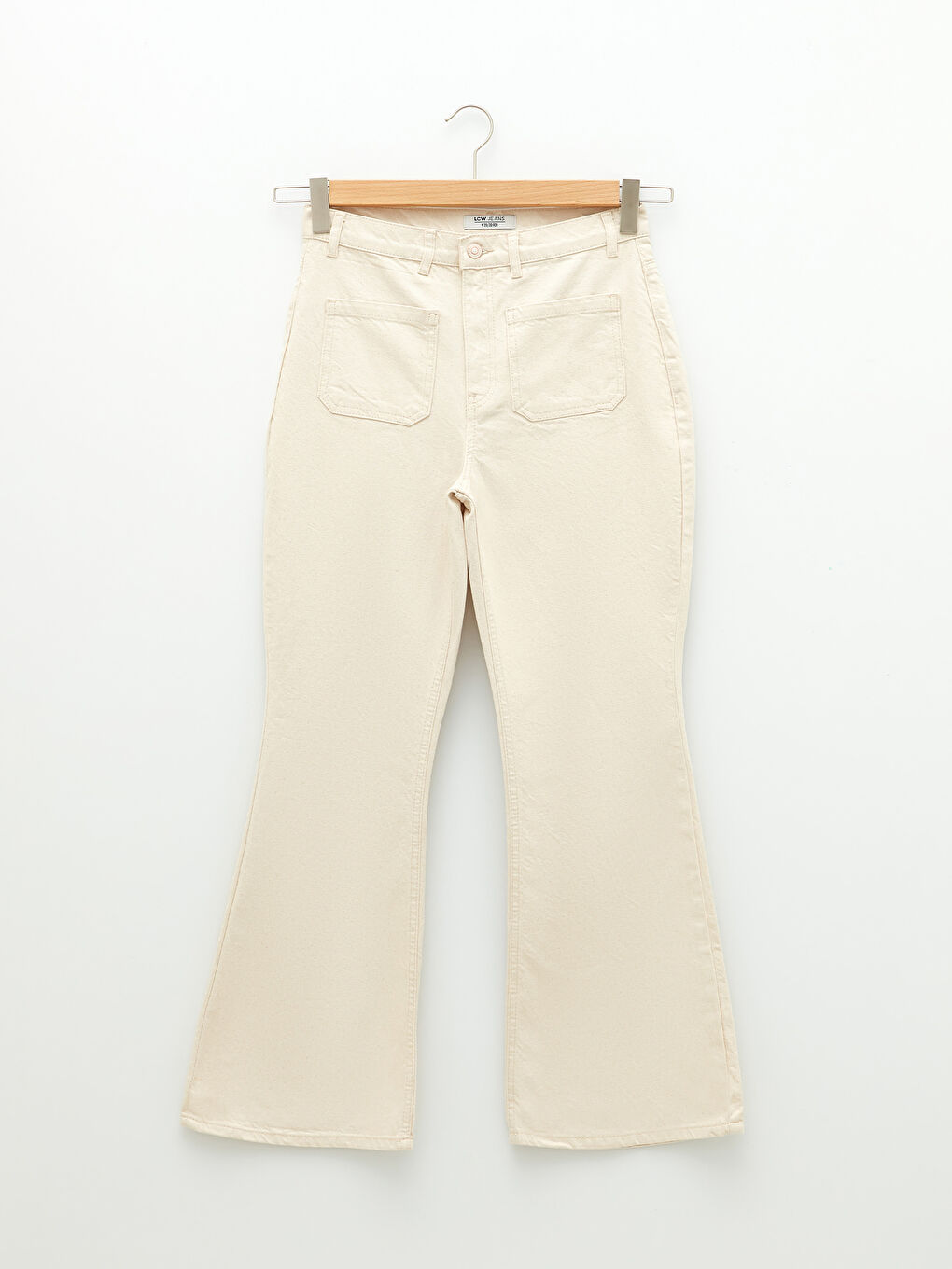 Джинсы с высокой посадкой Марс клёш для женщин-5