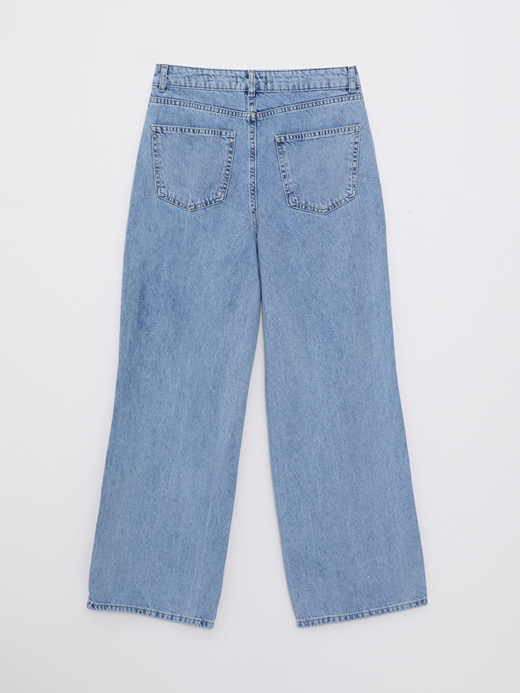 LCW Jeans Women's High Waist Wideleg Straight Rodeo Jeans -S2FY13Z8-311