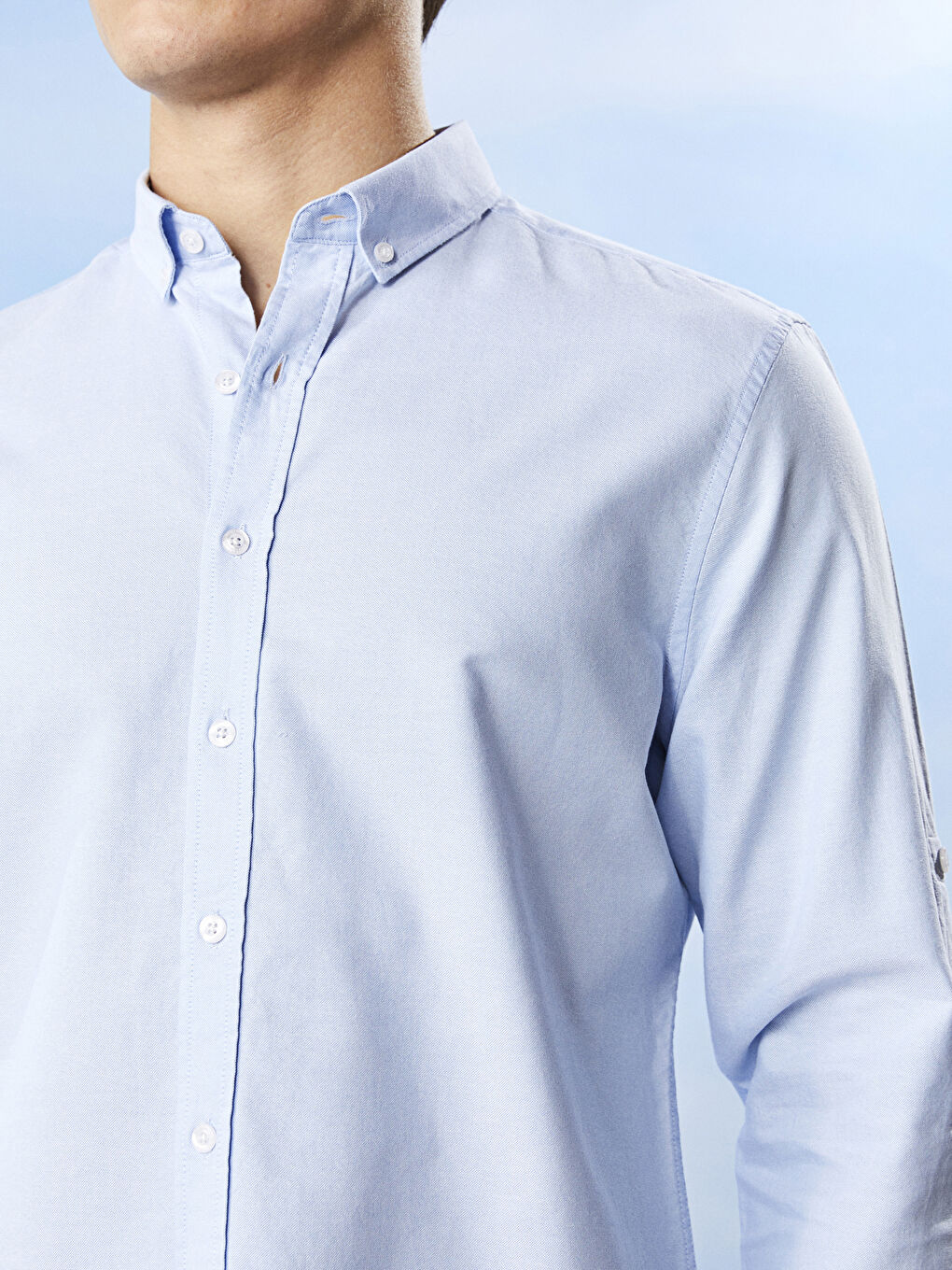 Mavi Regular Fit Uzun Kollu Erkek Gömlek-1