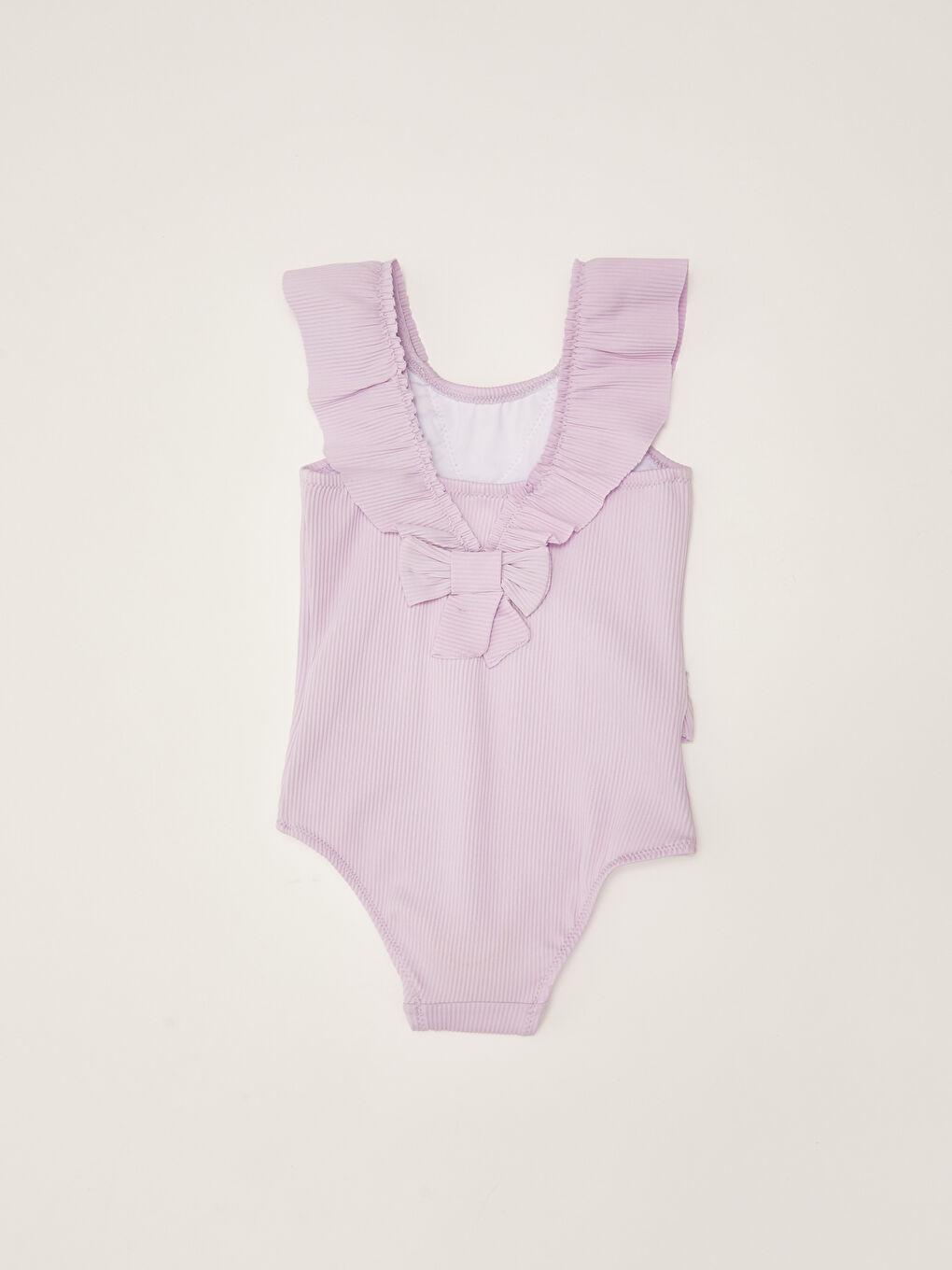 Flexible Fabric Ruffle Detail Baby Girl Swimsuit -S2FY34Z1-G3W