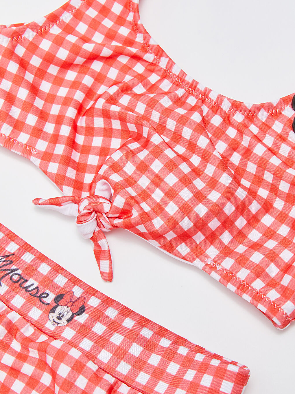 Kupaći kostim za bebe devojčice od rastegljivog materijala sa mini maus printom -S2FY35Z1-LPU