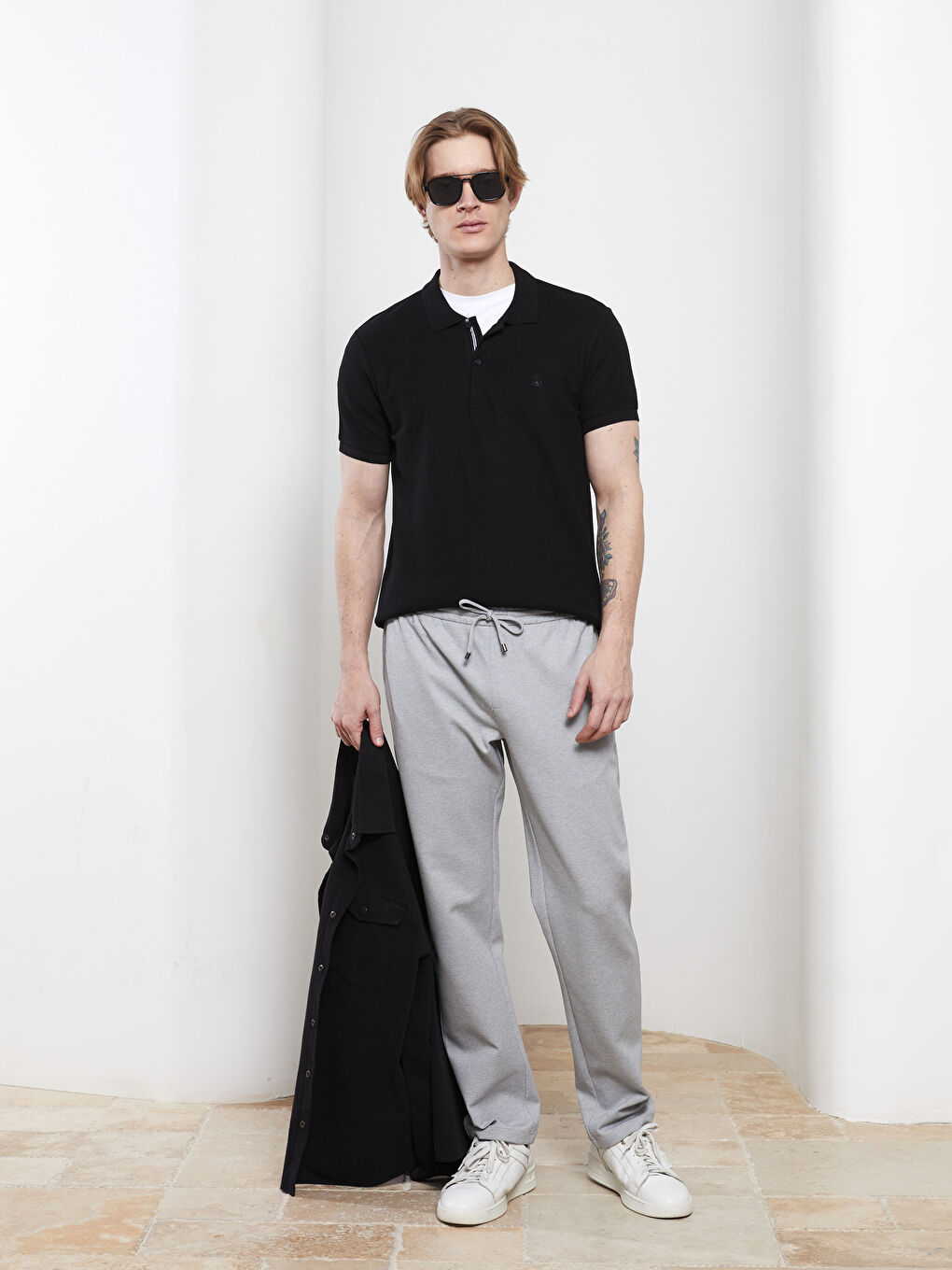 Standard Fit Men's Trousers-3