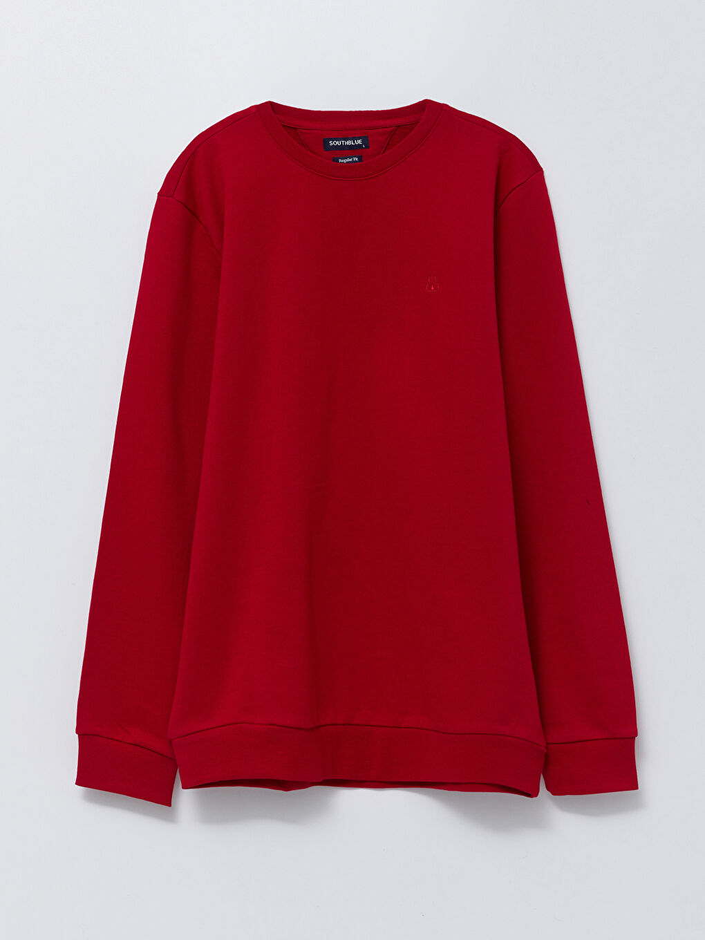 SOUTHBLUE Kirmizi Bisiklet Yaka Uzun Kollu Erkek Sweatshirt - 7
