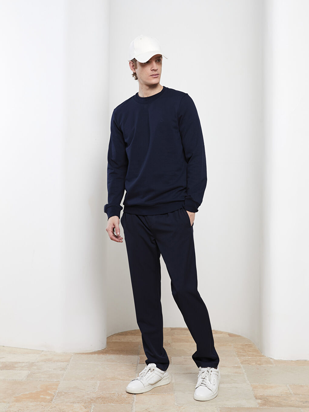 SOUTHBLUE Crew Neck Long Sleeve Men's Sweatshirt -S2FY64Z8-HRC