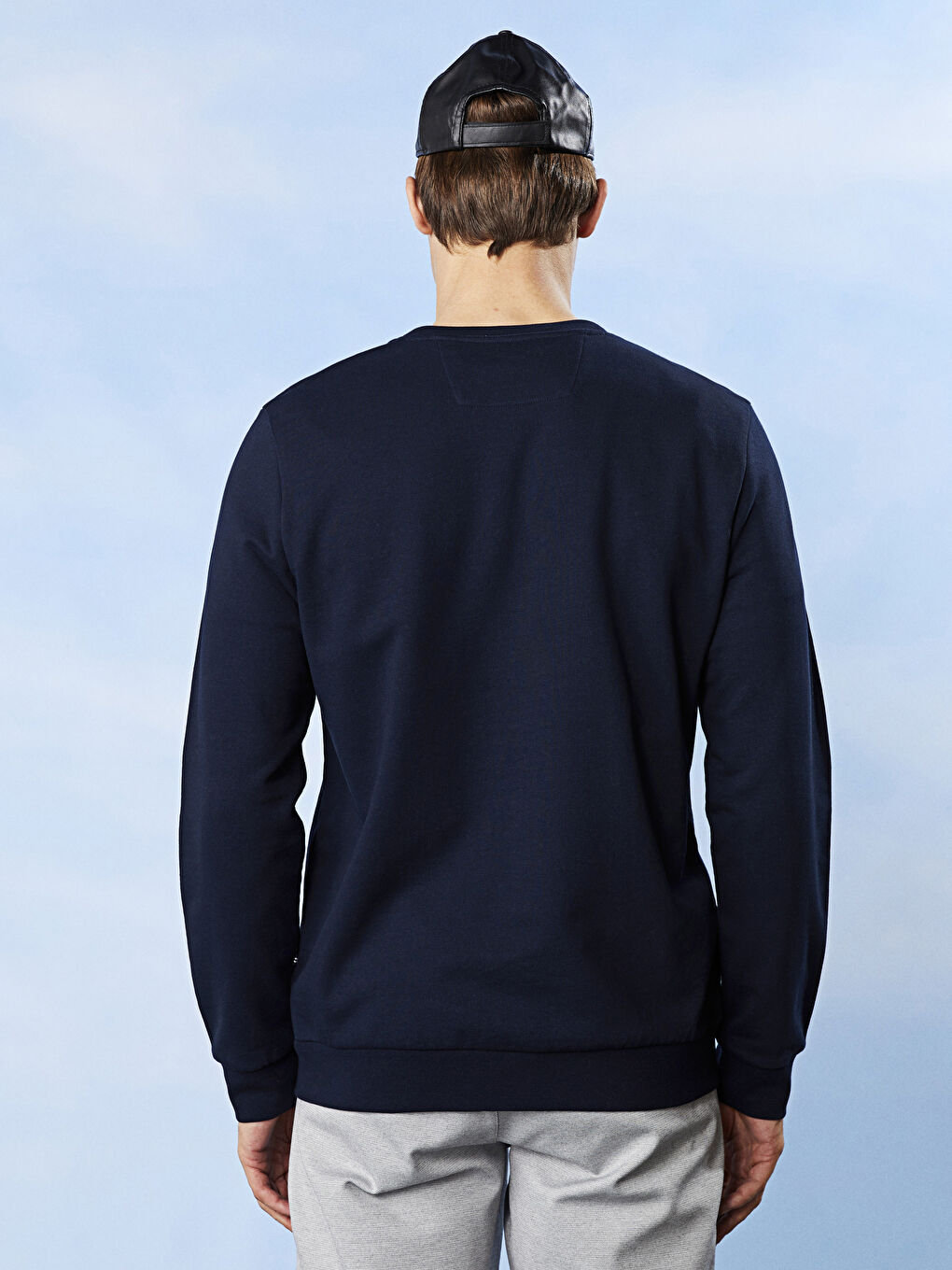 SOUTHBLUE Crew Neck Long Sleeve Men's Sweatshirt -S2FY64Z8-HRC