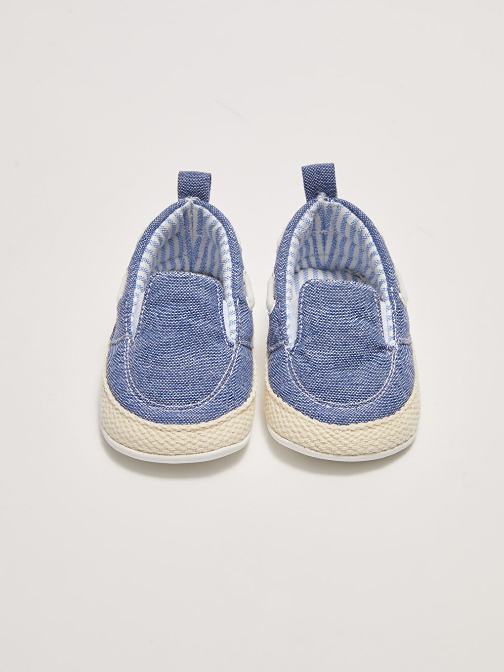 Cotton Lined Baby Boy Espadrilles Pre-Toddler House Shoes-5