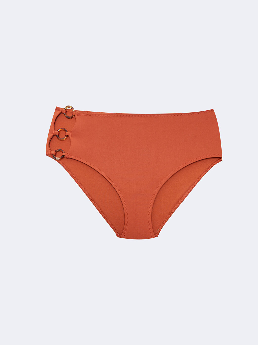 Kahverengi Kadın Düz Bikini Alt