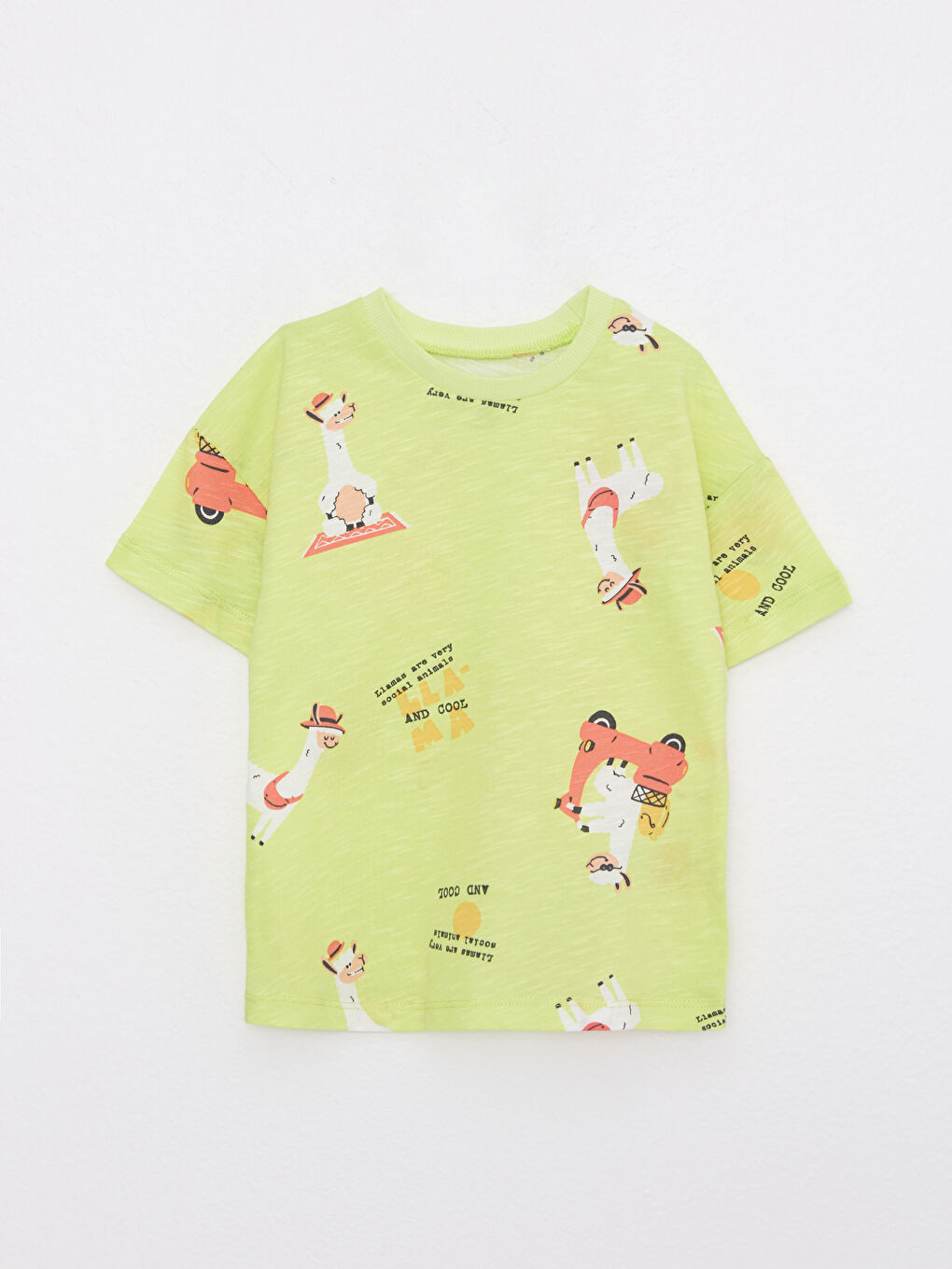 T-shirt Bébé Garçon en Coton Imprimé à Manches Courtes et Col Rond.-4