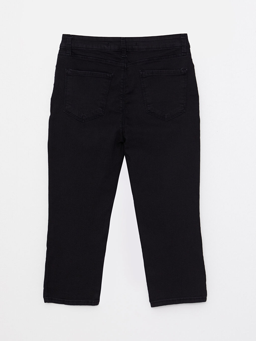 Skinny Fit Women's Straight Pocket Detailed Jean Capri -S2G076Z8-J0F