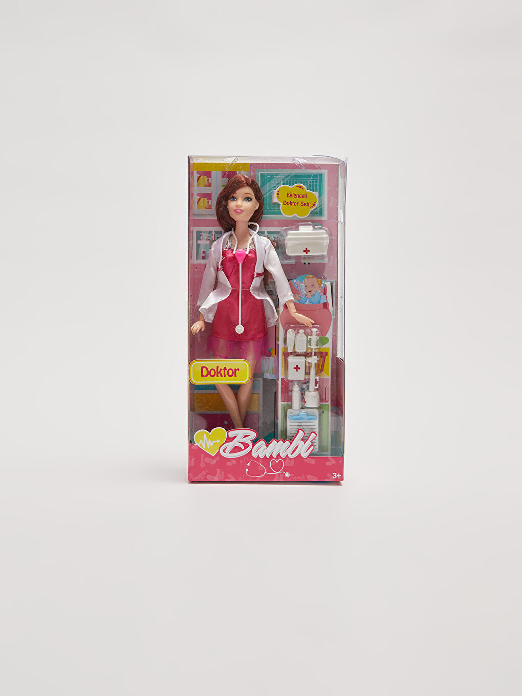 Bambi Doktor Seti Oyuncak Bebek