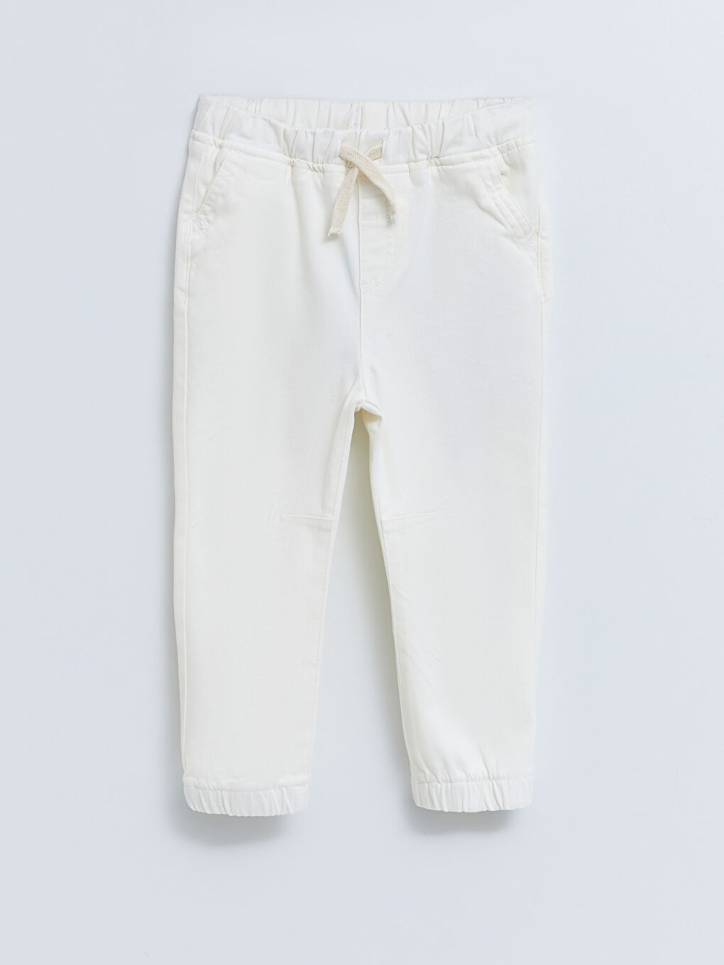 Elasticated Waist Basic Baby Boys' Trousers-2