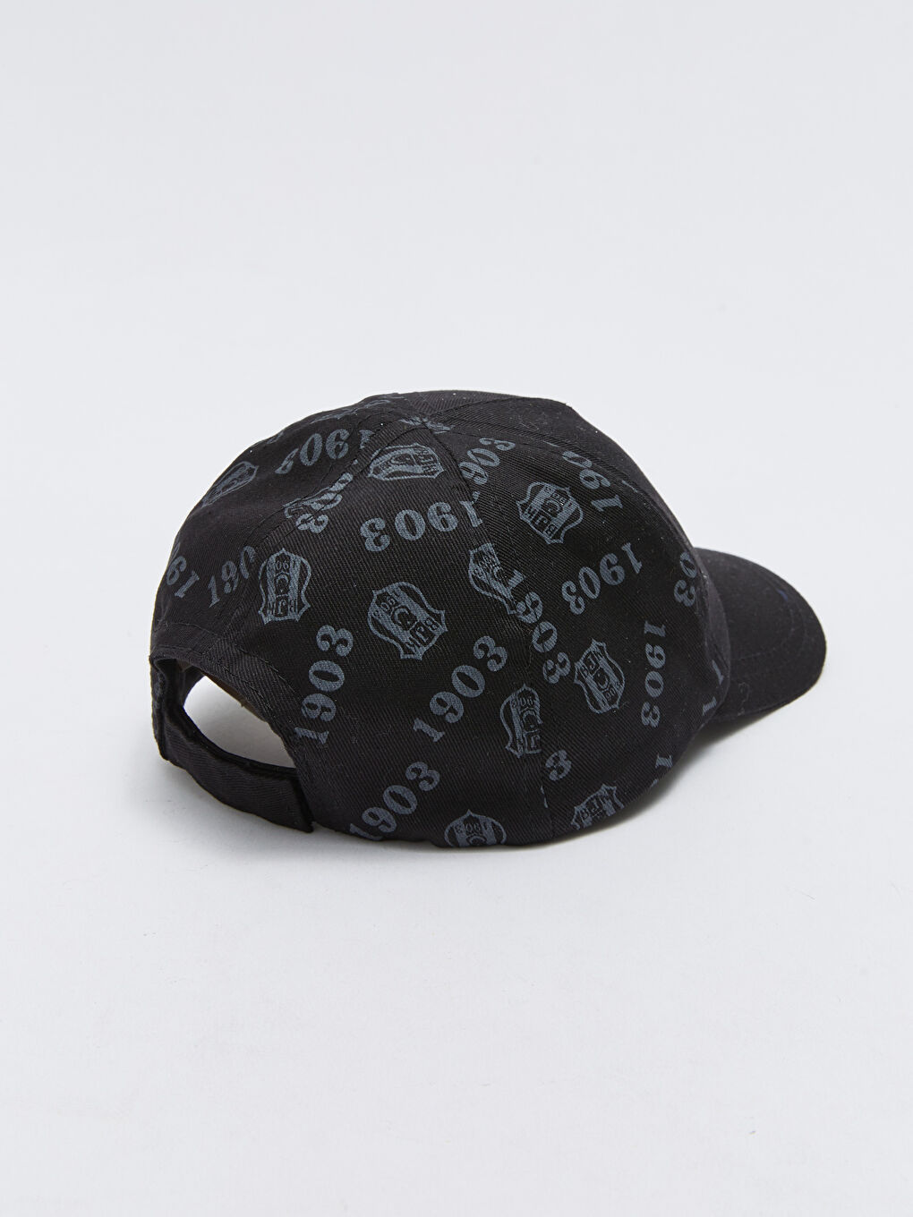 Siyah Beşiktaş Baskılı Erkek Bebek Şapka-3