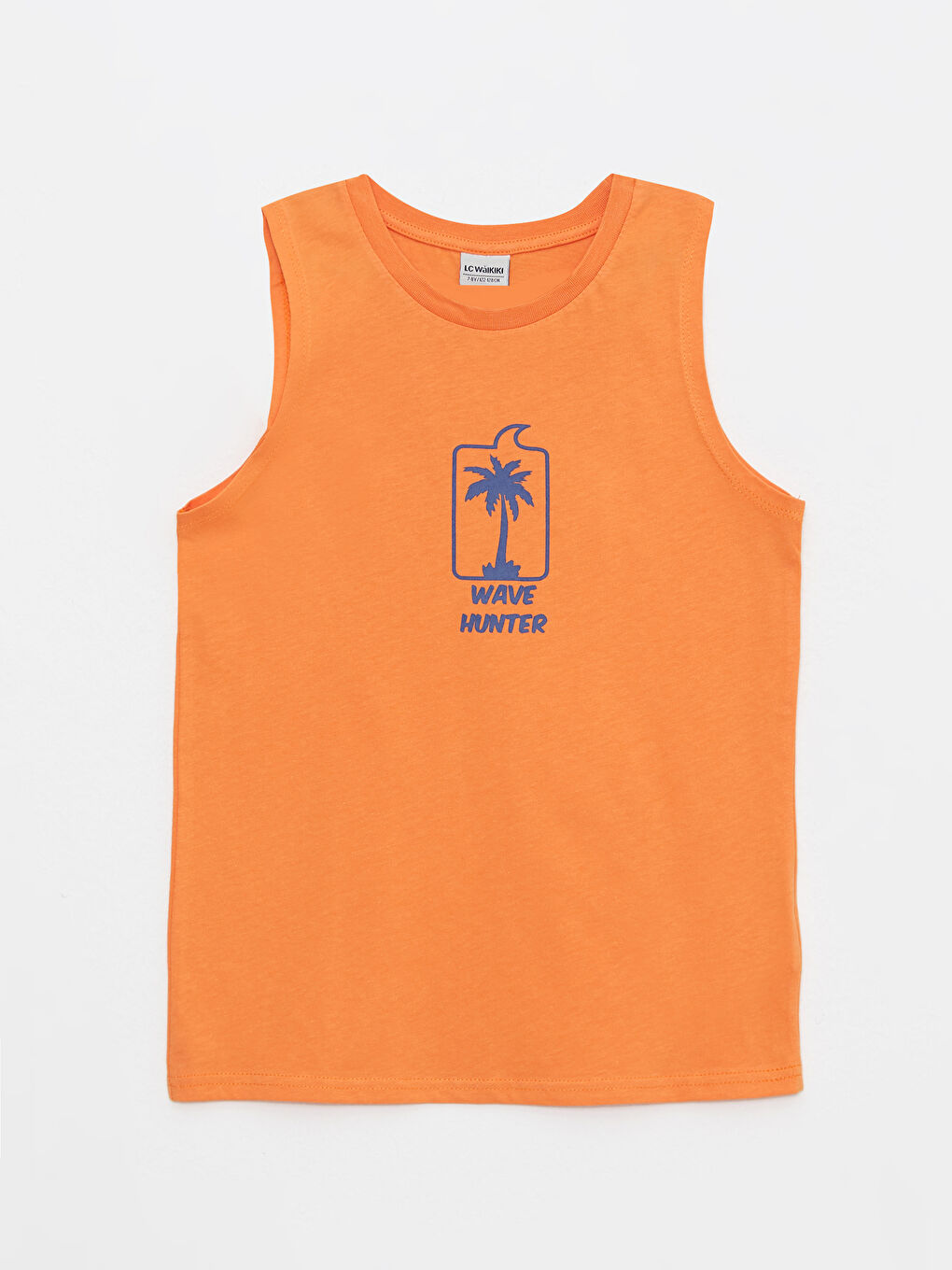 Crew Neck Printed Cotton Boy Athlete