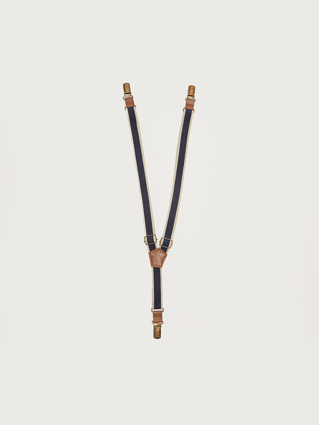 Color Block Boy Pants Suspenders