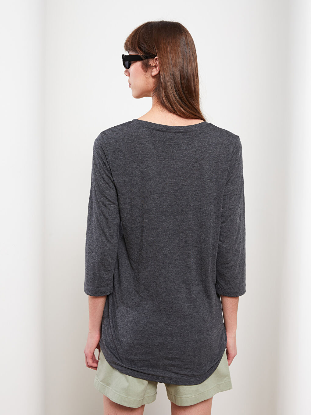 LCWAIKIKI Classic Crew Neck Printed Women's T-Shirt -S2G280Z8-L8N