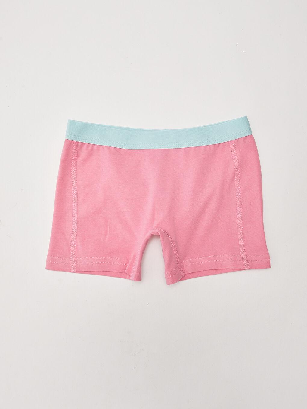Pembe Basic Pamuklu Kız Çocuk Boxer