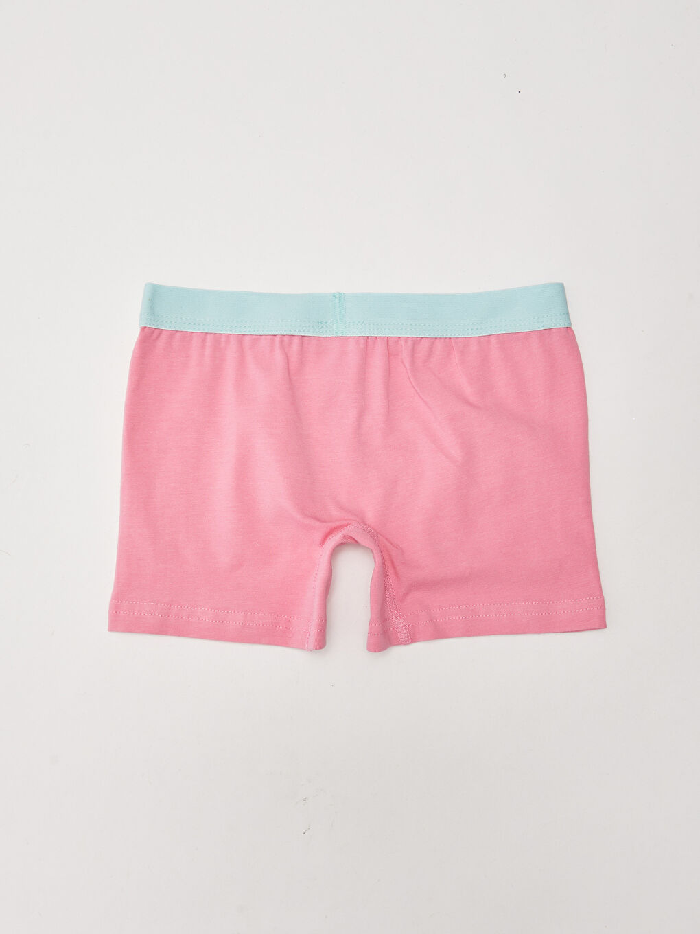 Pembe Basic Pamuklu Kız Çocuk Boxer-1