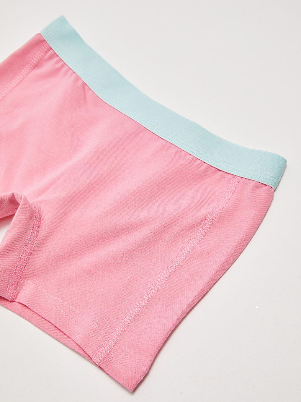 Pembe Basic Pamuklu Kız Çocuk Boxer-2