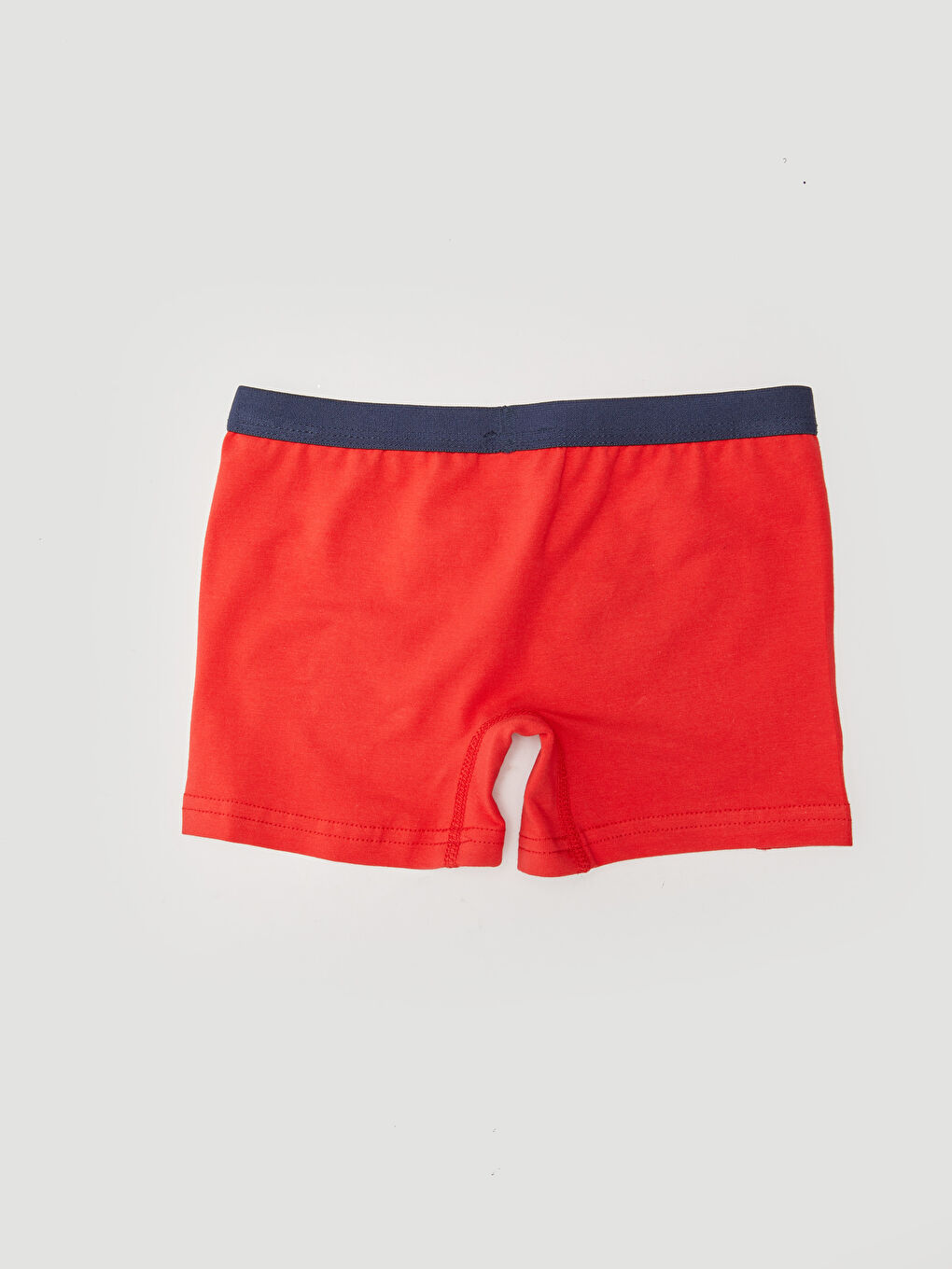 Kırmızı Basic Pamuklu Kız Çocuk Boxer-1