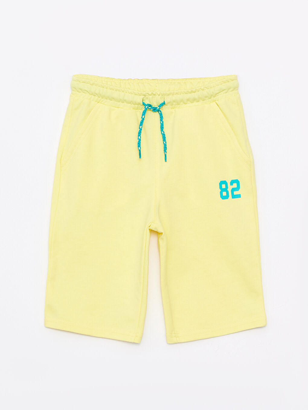 Sarı Beli Lastikli Baskılı Erkek Çocuk Roller