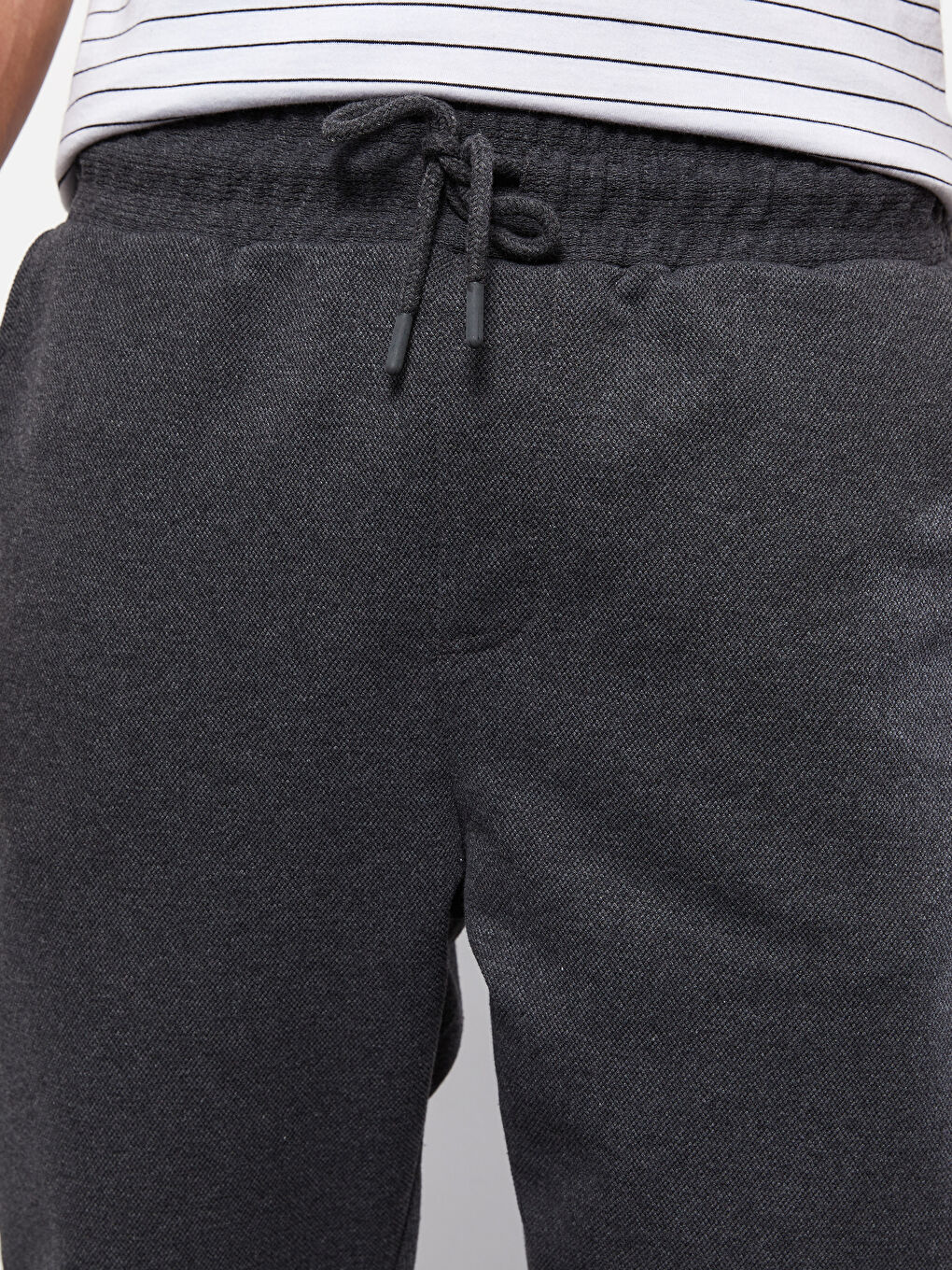 Antrasit Slim Fit Erkek Eşofman Altı-3