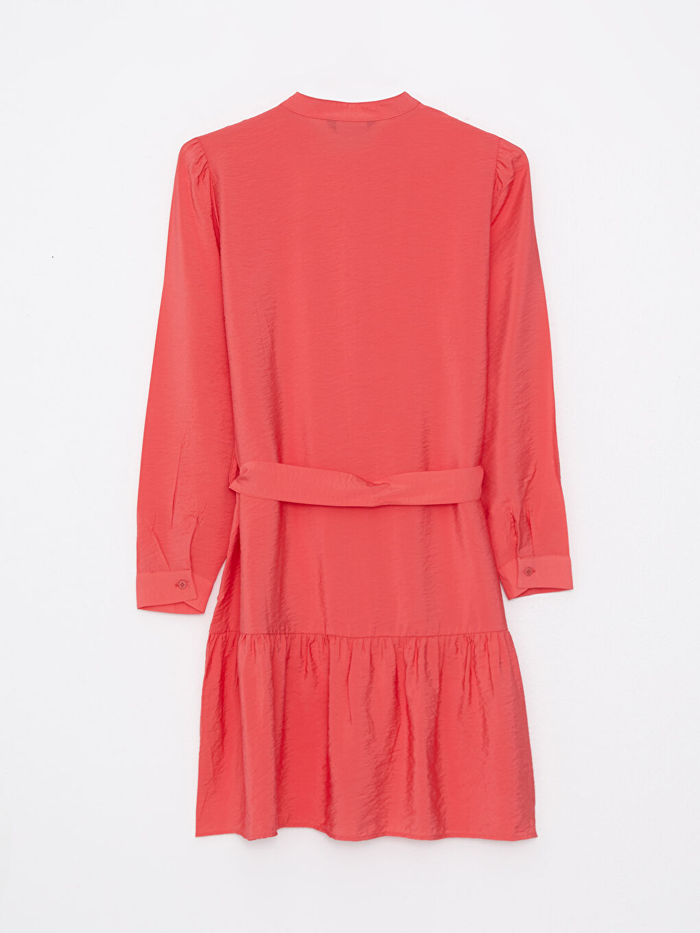 Tunică pentru Femei cu Guler de Judecător, Simplă, Mânecă Lungă-7