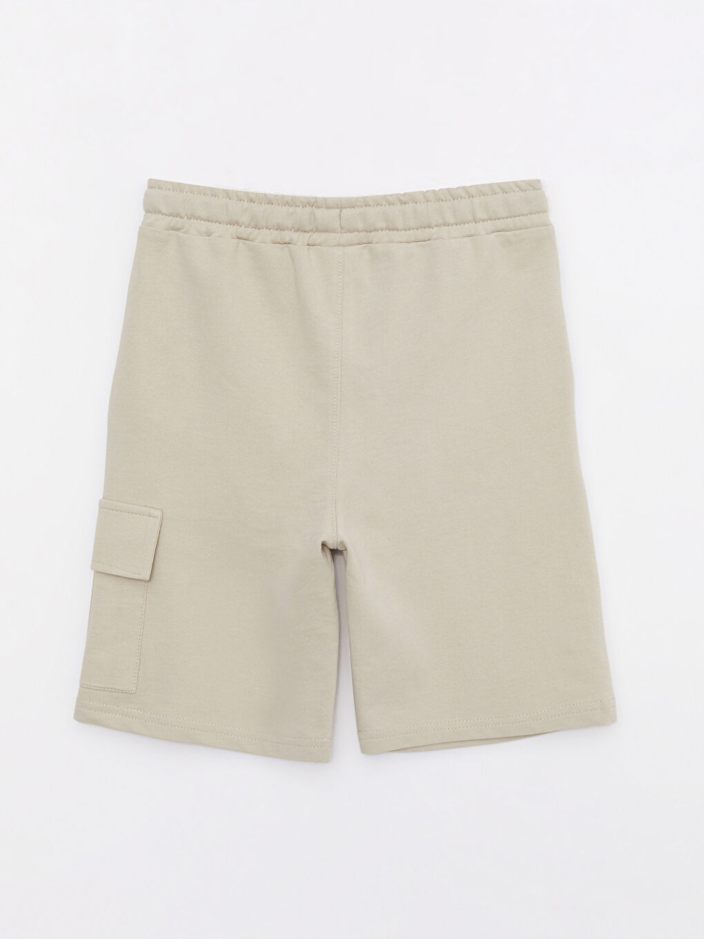 Gri Beli Lastikli Basic Erkek Çocuk Şort-3