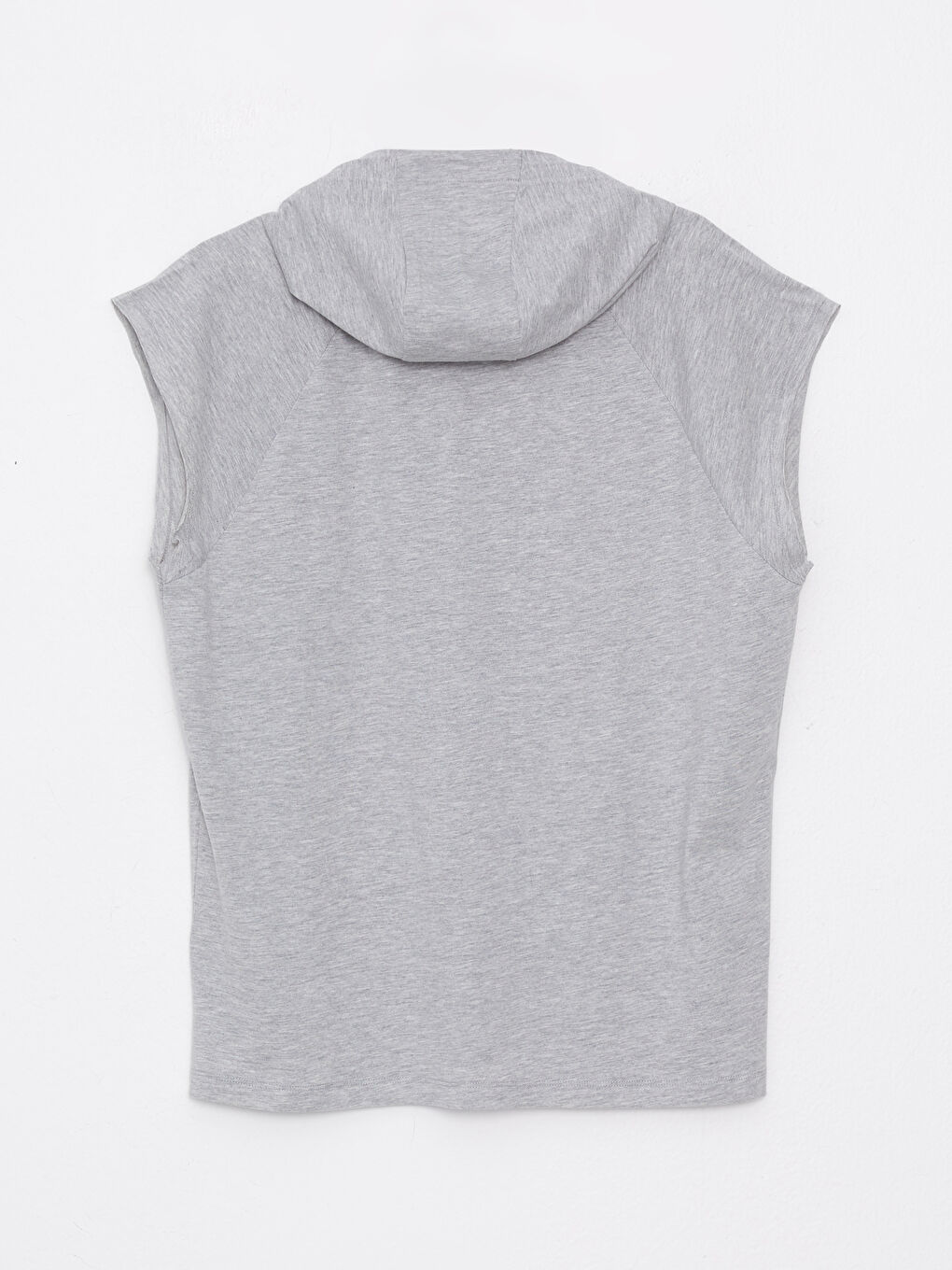 Hooded Printed Men's Sleeveless T-Shirt-6