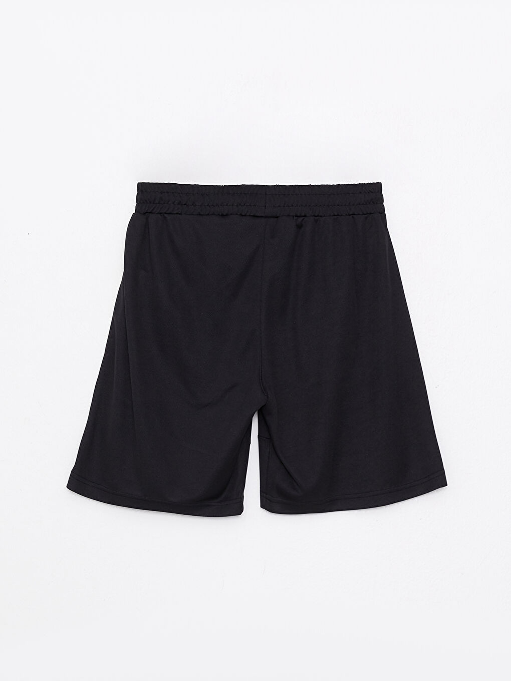 Siyah Standart Kalıp Erkek Spor Şort-7