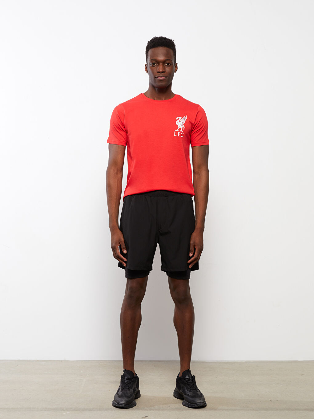 Short de Sport Moulant Pour Hommes-1