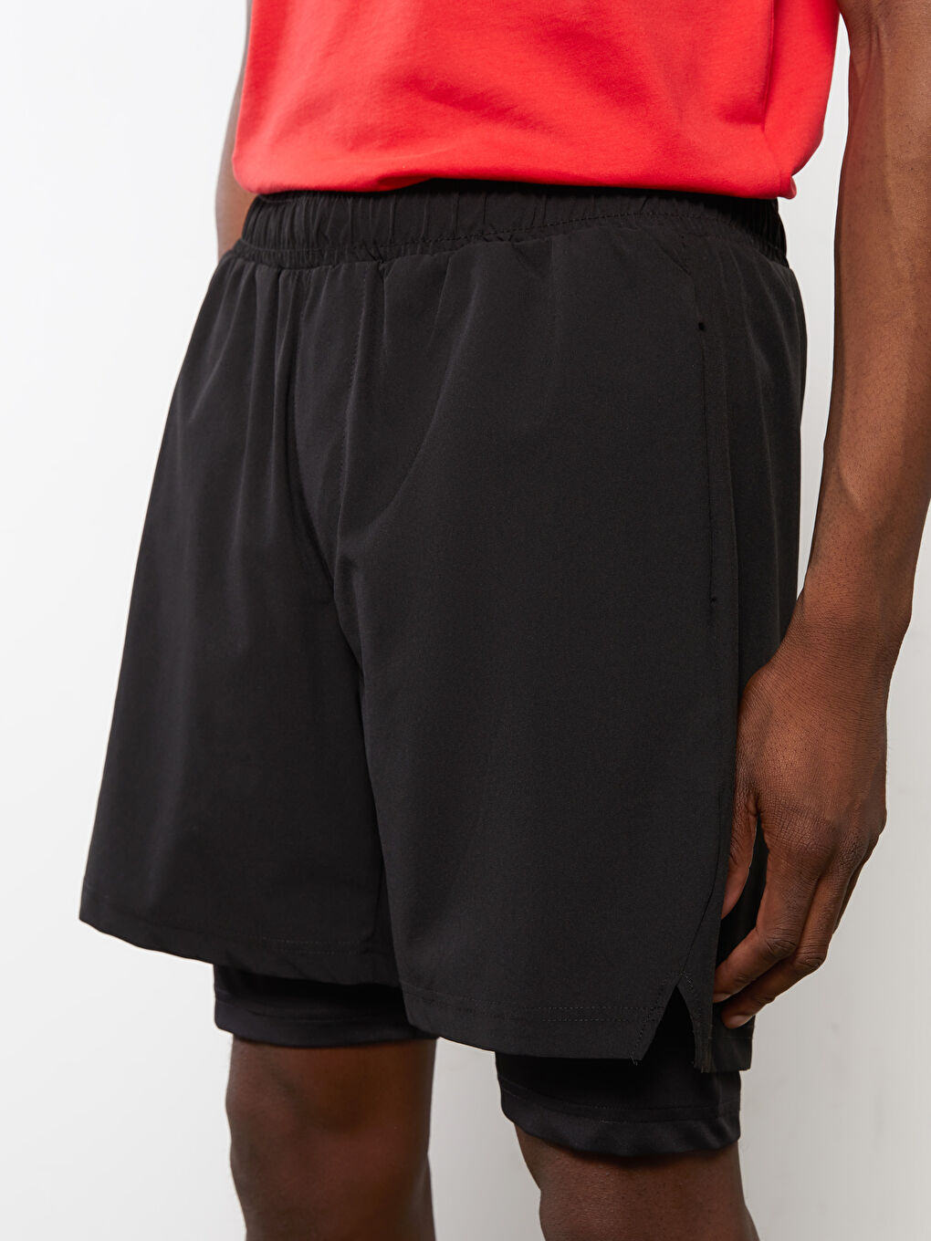 Short de Sport Moulant Pour Hommes-4