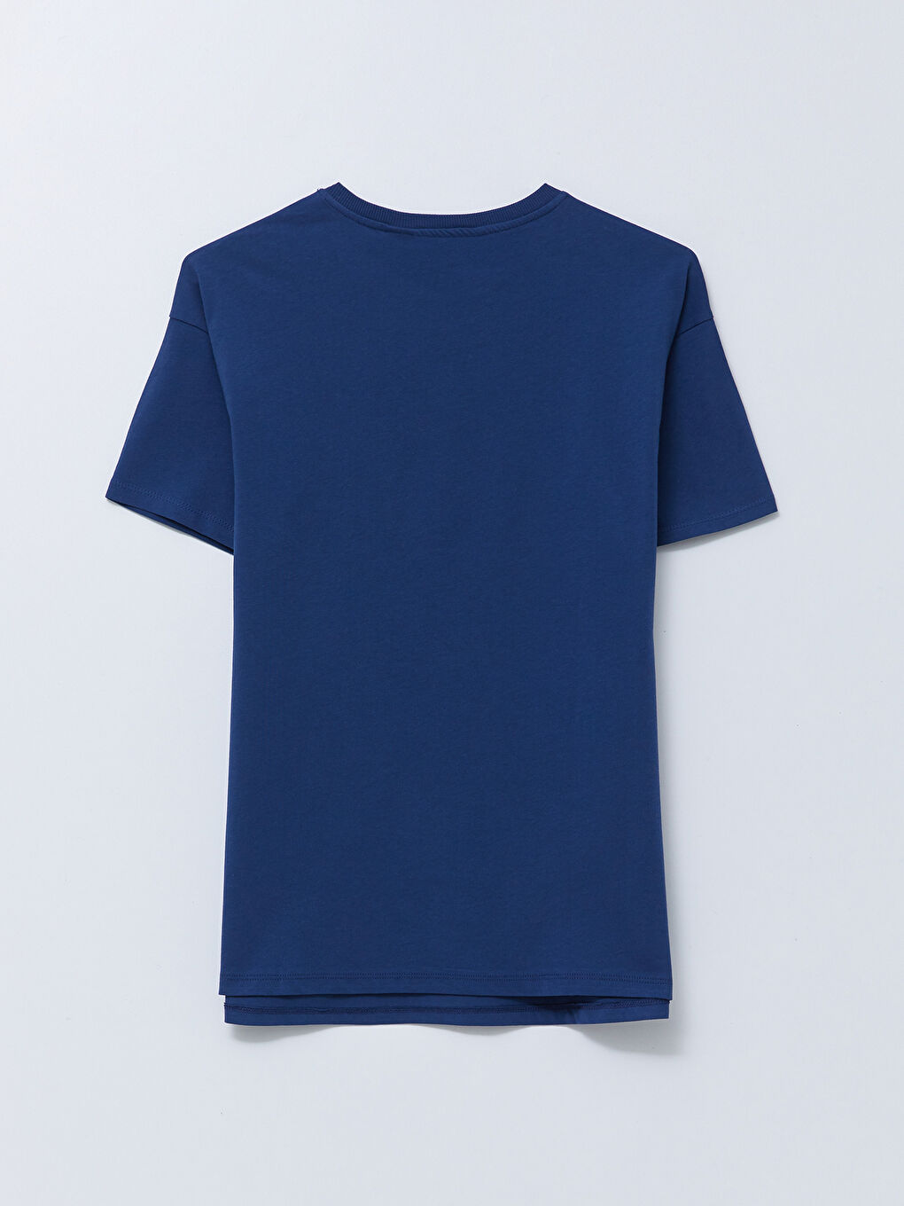 İndigo Bisiklet Yaka Daisy Duck Baskılı Kısa Kollu Pamuklu Hamile Tişört-6