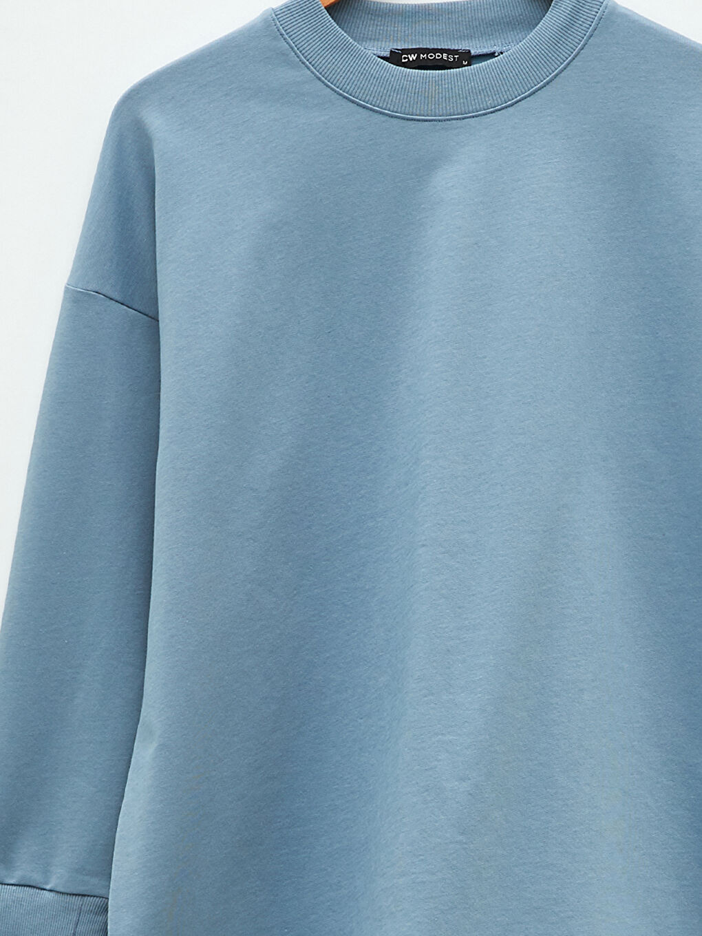 Funnel Neck Women's Sweatshirt Tunic-7